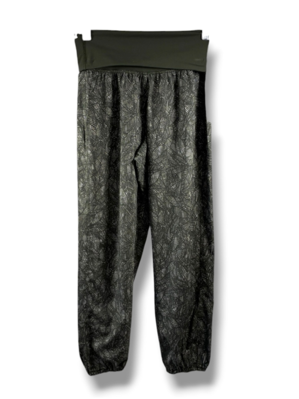 Lululemon Om Pant in Jazzy White Gator Green Size 2